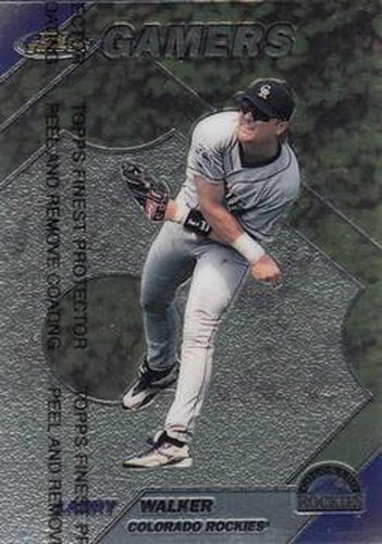 #271 Larry Walker - Colorado Rockies - 1999 Finest Baseball