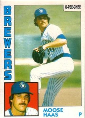 #271 Moose Haas - Milwaukee Brewers - 1984 O-Pee-Chee Baseball