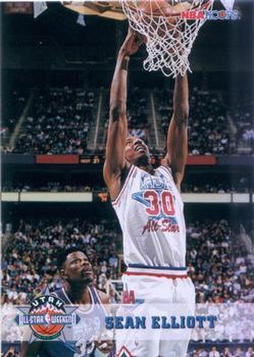 #271 Sean Elliott - San Antonio Spurs - 1993-94 Hoops Basketball