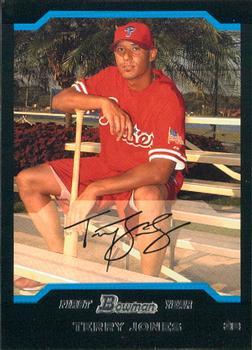 #271 Terry Jones - Philadelphia Phillies - 2004 Bowman Baseball
