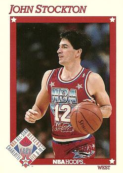 #271 John Stockton - Utah Jazz - 1991-92 Hoops Basketball