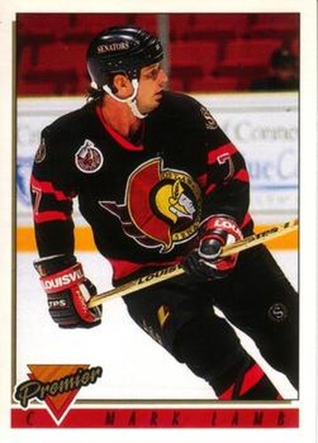 #271 Mark Lamb - Ottawa Senators - 1993-94 O-Pee-Chee Premier Hockey