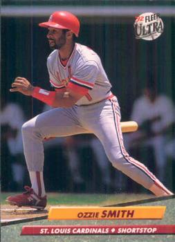 #271 Ozzie Smith - St. Louis Cardinals - 1992 Ultra Baseball