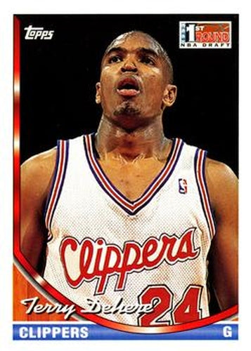 #272 Terry Dehere - Los Angeles Clippers - 1993-94 Topps Basketball