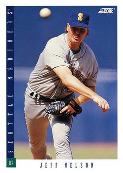 #272 Jeff Nelson - Seattle Mariners - 1993 Score Baseball