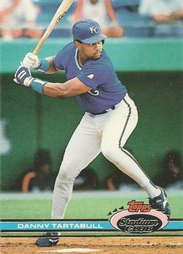 #272 Danny Tartabull - Kansas City Royals - 1991 Stadium Club Baseball