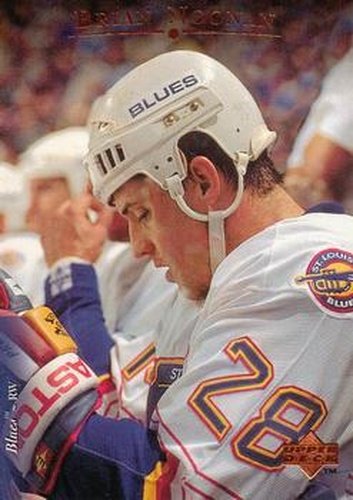 #272 Brian Noonan - St. Louis Blues - 1995-96 Upper Deck Hockey