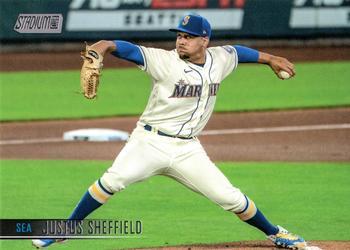 #272 Justus Sheffield - Seattle Mariners - 2021 Stadium Club Baseball
