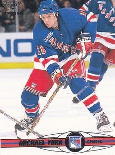 #272 Mike York - New York Rangers - 2000-01 Pacific Hockey