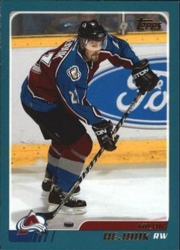#272 Milan Hejduk - Colorado Avalanche - 2003-04 Topps Hockey