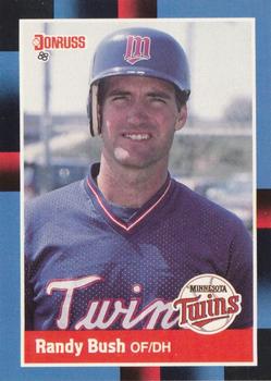 #272 Randy Bush - Minnesota Twins - 1988 Donruss Baseball