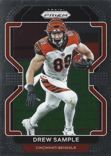 #272 Drew Sample - Cincinnati Bengals - 2021 Panini Prizm Football