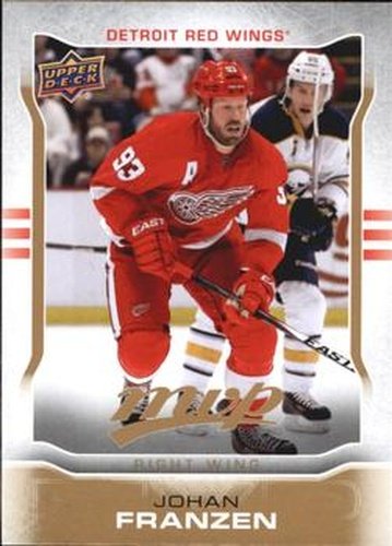 #272 Johan Franzen - Detroit Red Wings - 2014-15 Upper Deck MVP Hockey