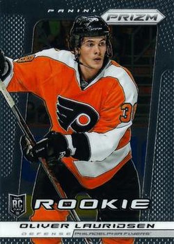 #272 Oliver Lauridsen - Philadelphia Flyers - 2013-14 Panini Prizm Hockey