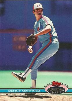 #273 Denny Martinez - Montreal Expos - 1991 Stadium Club Baseball
