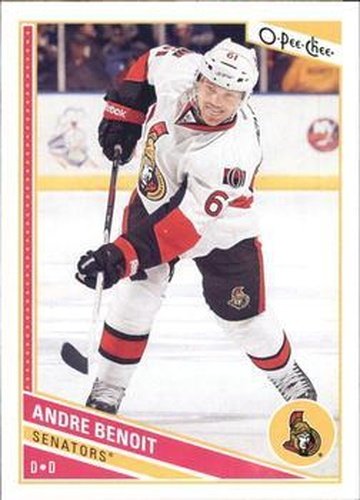 #273 Andre Benoit - Ottawa Senators - 2013-14 O-Pee-Chee Hockey