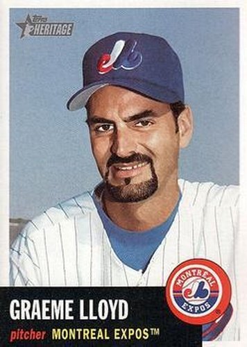 #273 Graeme Lloyd - Montreal Expos - 2002 Topps Heritage Baseball