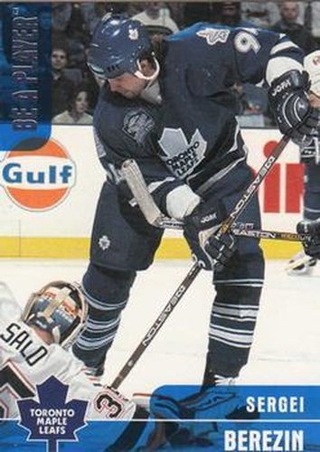 #273 Sergei Berezin - Toronto Maple Leafs - 1999-00 Be a Player Memorabilia Hockey