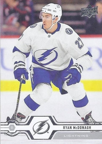 #273 Ryan McDonagh - Tampa Bay Lightning - 2019-20 Upper Deck Hockey