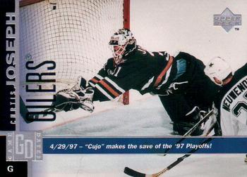 #273 Curtis Joseph - Edmonton Oilers - 1997-98 Upper Deck Hockey