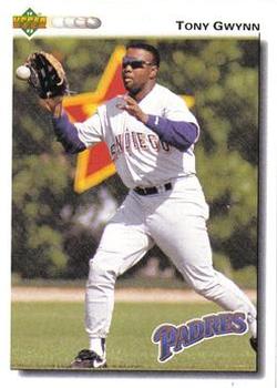 #274 Tony Gwynn - San Diego Padres - 1992 Upper Deck Baseball