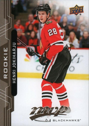 #274 Henri Jokiharju - Chicago Blackhawks - 2018-19 Upper Deck MVP Hockey
