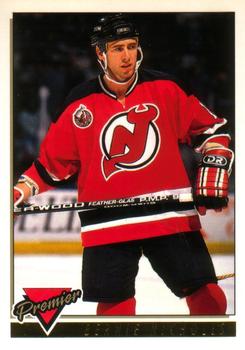 #274 Bernie Nicholls - New Jersey Devils - 1993-94 O-Pee-Chee Premier Hockey - Gold