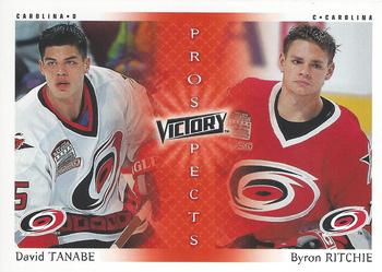 #274 David Tanabe / Byron Ritchie - Carolina Hurricanes - 2000-01 Upper Deck Victory Hockey