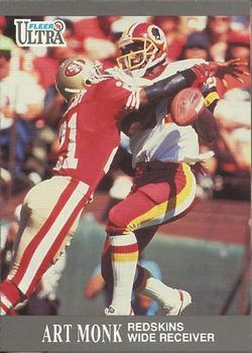 #274 Art Monk - Washington Redskins - 1991 Ultra Football