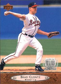 #274 Brad Clontz - Atlanta Braves - 1996 Upper Deck Baseball