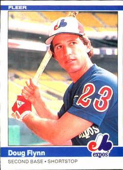 #274 Doug Flynn - Montreal Expos - 1984 Fleer Baseball