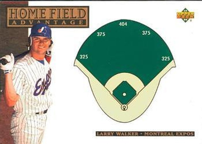 #274 Larry Walker - Montreal Expos - 1994 Upper Deck Baseball