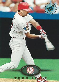 #274 Todd Zeile - St. Louis Cardinals - 1995 Stadium Club Baseball