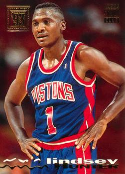 #274 Lindsey Hunter - Detroit Pistons - 1993-94 Stadium Club Basketball