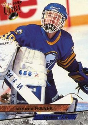 #274 Dominik Hasek - Buffalo Sabres - 1993-94 Ultra Hockey