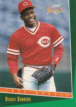 #274 Reggie Sanders - Cincinnati Reds - 1993 Select Baseball