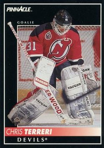 #274 Chris Terreri - New Jersey Devils - 1992-93 Pinnacle Canadian Hockey