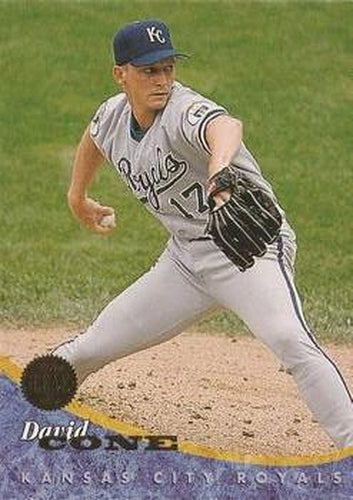 #274 David Cone - Kansas City Royals - 1994 Leaf Baseball