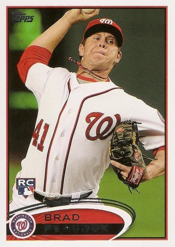 #275 Brad Peacock - Washington Nationals - 2012 Topps Baseball