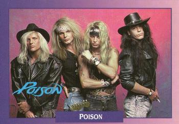#275 Poison - 1991 Brockum Rock Cards