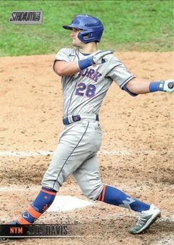 #275 J.D. Davis - New York Mets - 2021 Stadium Club Baseball