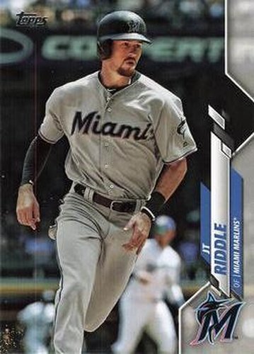 #275 JT Riddle - Miami Marlins - 2020 Topps Baseball