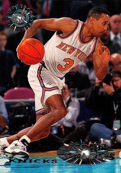 #275 John Starks - New York Knicks - 1995-96 Stadium Club Basketball