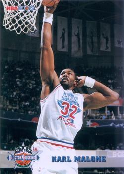 #275 Karl Malone - Utah Jazz - 1993-94 Hoops Basketball