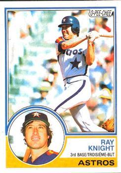 #275 Ray Knight - Houston Astros - 1983 O-Pee-Chee Baseball