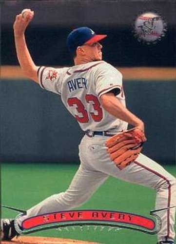 #275 Steve Avery - Atlanta Braves - 1996 Stadium Club Baseball