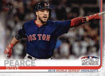 #275 Steve Pearce - Boston Red Sox - 2019 Topps Baseball