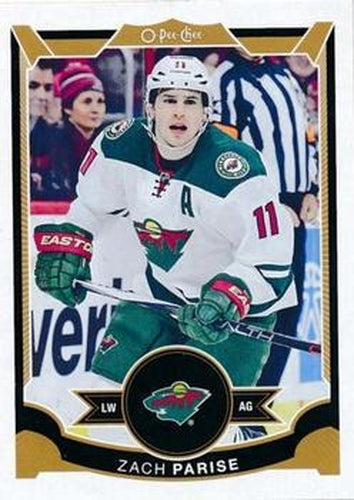 #275 Zach Parise - Minnesota Wild - 2015-16 O-Pee-Chee Hockey