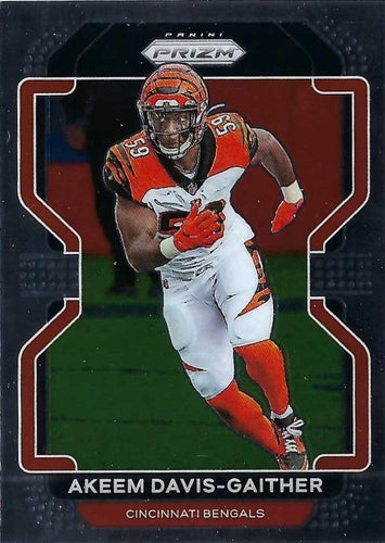 #275 Akeem Davis-Gaither - Cincinnati Bengals - 2021 Panini Prizm Football