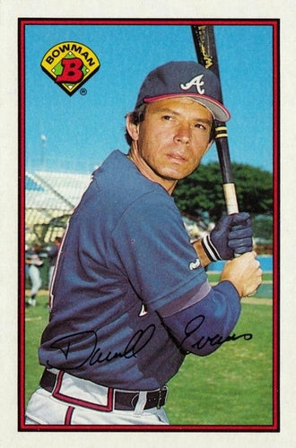 #275 Darrell Evans - Atlanta Braves - 1989 Bowman Baseball